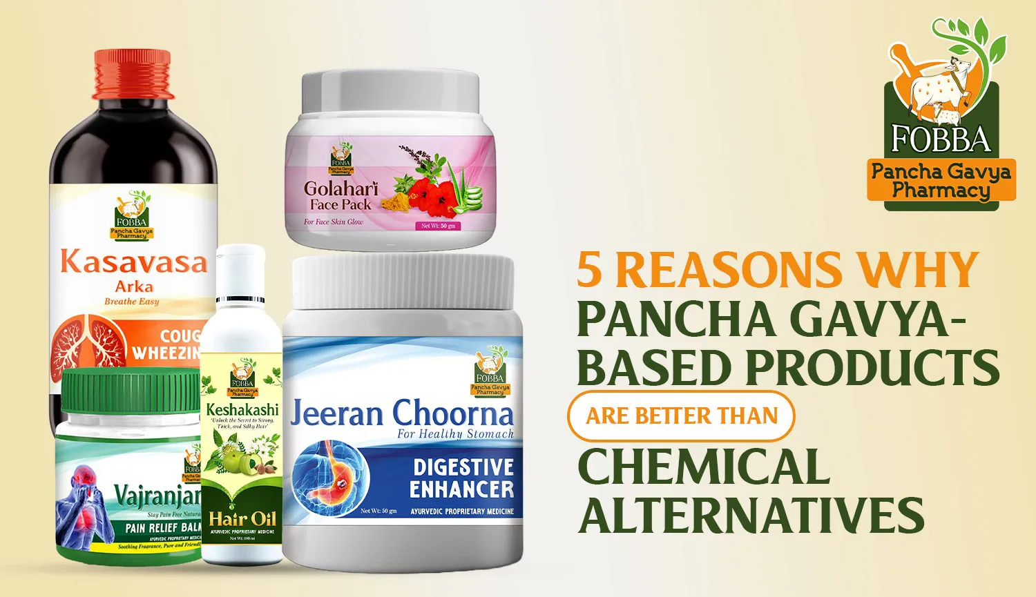 5 Reasons Why Pancha Gavya-Based Products Are Better Than Chemical Alternatives