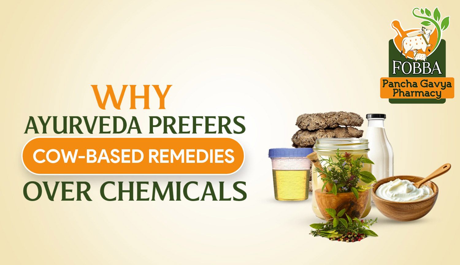 Why Ayurveda Prefers Cow-Based Remedies Over Chemicals