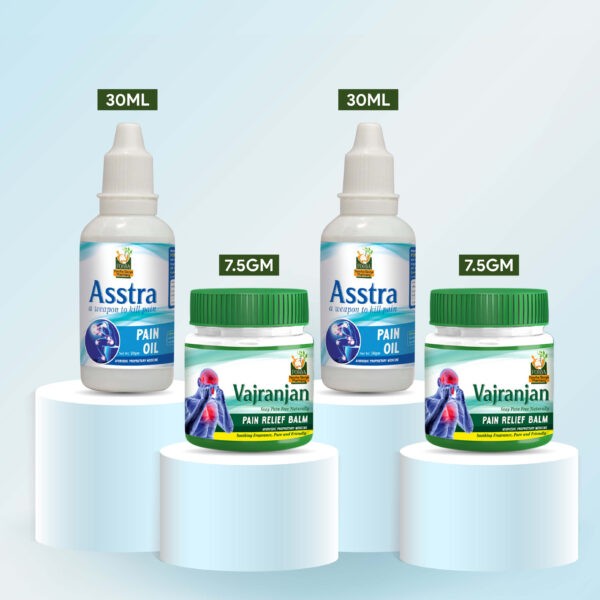 Pain & Mobility Relief Pack | Oil + Balm Combo